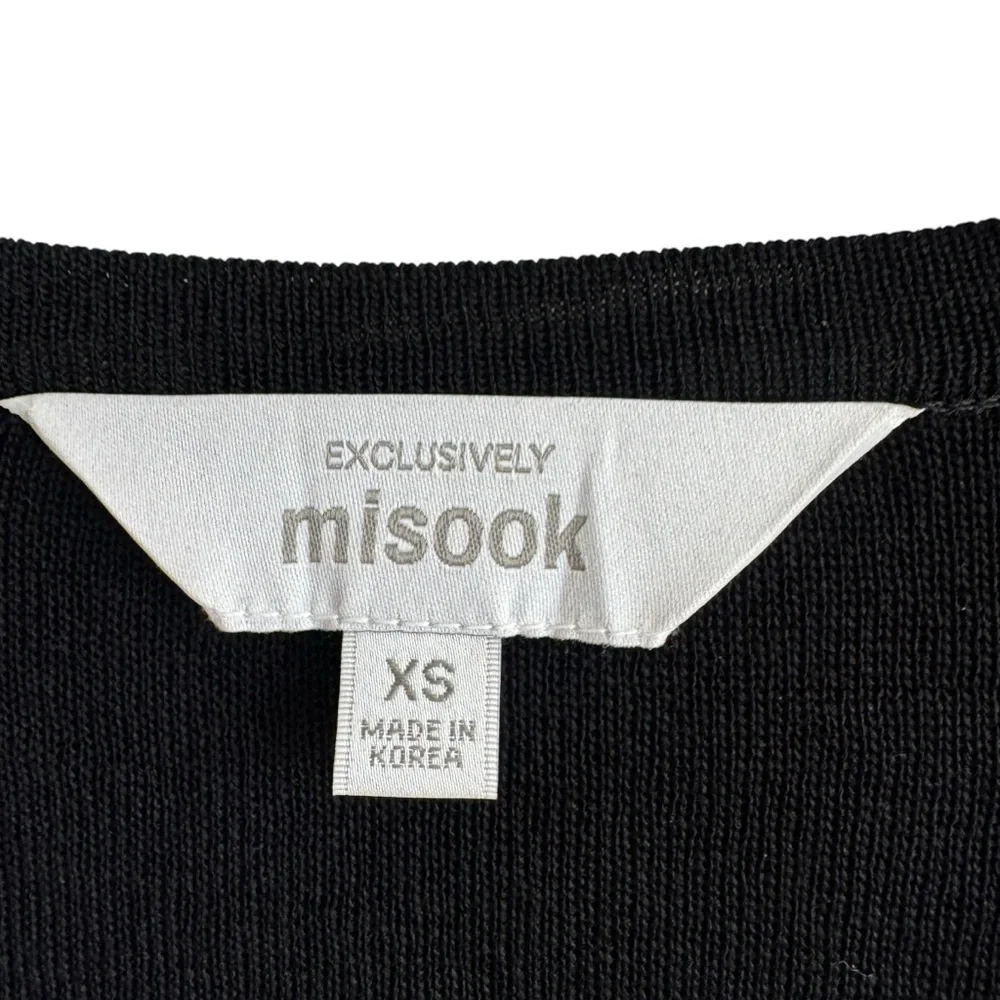 Misook Striped Colorblock Zip Cardigan Jacket, Size XS
